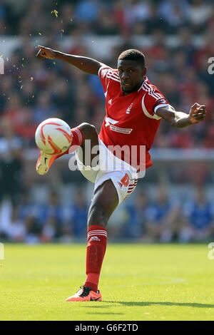 Calcio - Campionato Sky Bet - Nottingham Forest / Derby County - City Ground. Guy Moussi, Nottingham Forest. Foto Stock