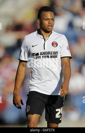 Calcio - Campionato Skybet - Burnley v Charlton Athletic - Turf Moor. Cugini di Giordania, Charlton Athletic Foto Stock