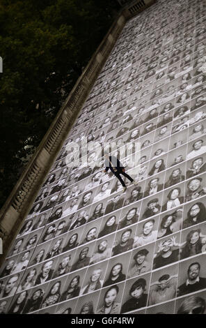 JR mostra di Londra Foto Stock