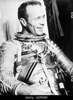 Esplorazione dello spazio - Astronaut Malcolm Scott Carpenter Foto Stock