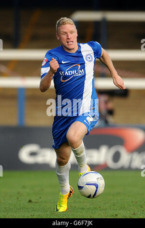 Calcio - Sky Bet League One - Peterborough United v Preston North End - London Road. Craig Alcock, Peterborough United Foto Stock