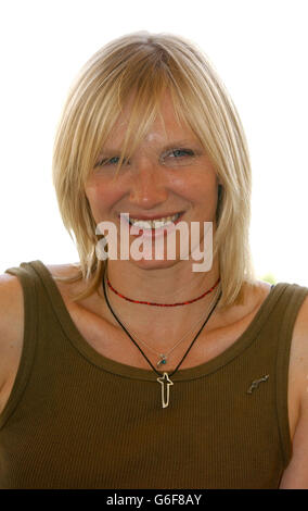 Jo Whiley DJ ha salvato la mia vita Foto Stock