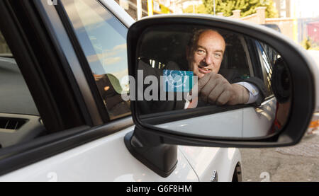 Toyota Prius consegna - Lewes Foto Stock