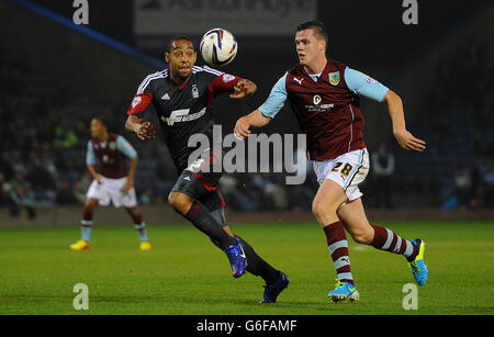 Calcio - Capital One Cup - Terzo Round - Burnley v Nottingham Forest - Turf Moor Foto Stock