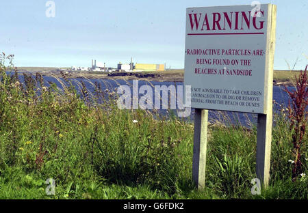 Dounreay Centrale Nucleare Foto Stock