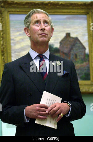 Il principe Charles - Scottish Academy Foto Stock