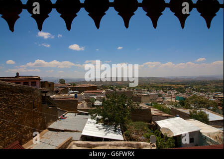 La casa di Arthur Rimbaud. Vista di Harar. Etiopia Foto Stock