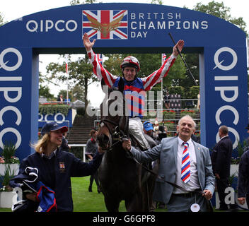 Horse Racing - QIPCO British Champions giorno - Ascot Racecourse Foto Stock