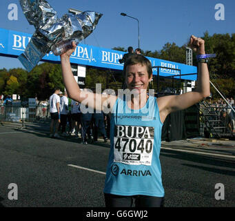 Jane Tomlinson Great North Run Foto Stock