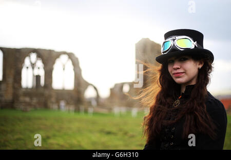 Whitby Goth Weekend Foto Stock