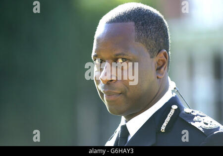 Mike Fuller - nuovo Chief Constable Foto Stock