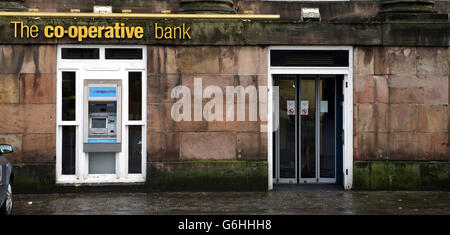 Una visione generale della Banca cooperativa su Bold Street, Liverpool. Foto Stock