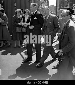 La criminalità - John Christie in prova - Old Bailey Foto Stock