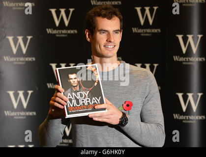 Andy Murray libro firma - Londra Foto Stock