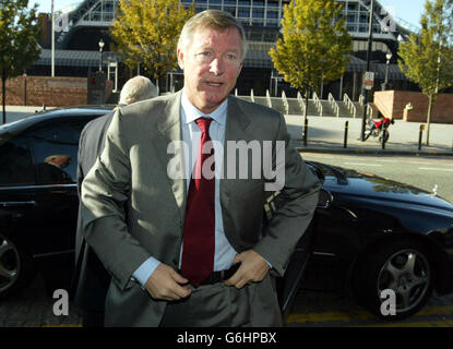 SOCCER Ferguson Audizione Foto Stock