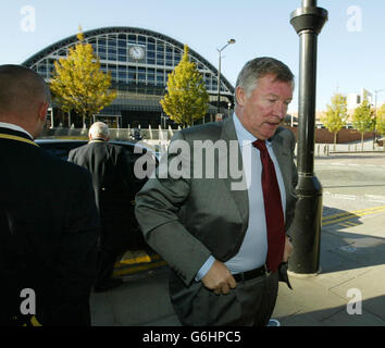 SOCCER Ferguson Audizione Foto Stock