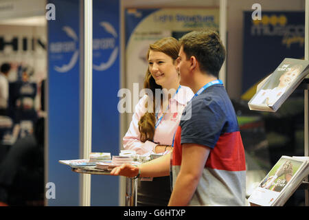 Rugby Expo 2013 - secondo giorno - Stadio Twickenham. Delegati al giorno 2 del Rugby Expo 2013 a Twickenham. Foto Stock