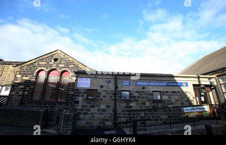 Wibsey Methodist Church a Bradford, dove l'ex presidente della Co-operativa Bank reverendo Paul Flowers è un ministro. Foto Stock