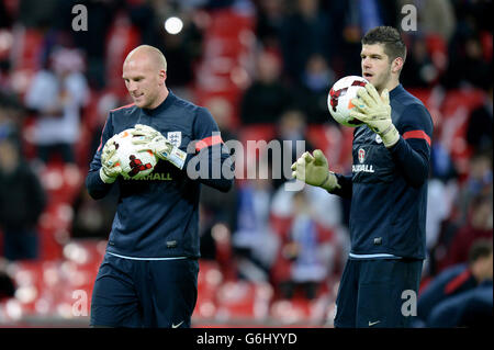 Calcio - amichevole internazionale - Inghilterra v Germania - Wembley Stadium Foto Stock