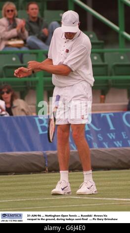 Nottingham Open Tennis Foto Stock