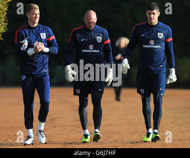 Calcio - amichevole internazionale - Inghilterra v Cile - Inghilterra sessione di formazione - Londra prendere per Colney Foto Stock