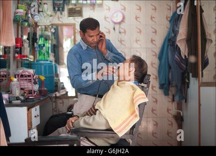 Delhi, Chandni Chowk market Foto Stock