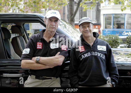 Sir Ranulph Fiennes e il dottor Michael Stroud Foto Stock