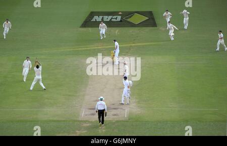 Cricket - le ceneri 2013-14 - Primo test - Australia v Inghilterra - Giorno 4 - Gabba Foto Stock