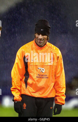 SOCCER Holland Formazione Foto Stock