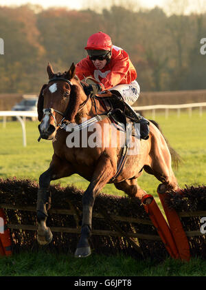 Horse Racing - Lingfield Park Foto Stock