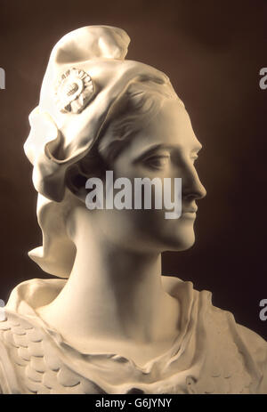 Statua di Marianne, simbolo nazionale della Repubblica francese Foto Stock