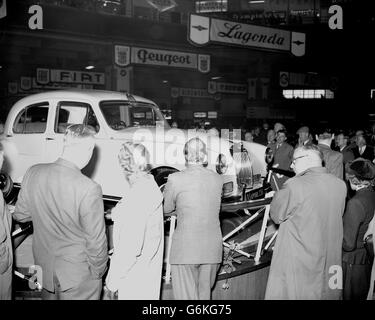 1955 Motor Show - 236 Armstrong-Siddeley Sapphire - Earls Court, Londra Foto Stock