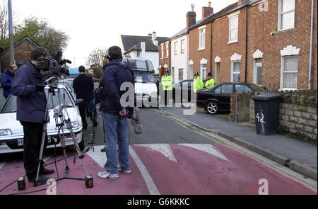 Terrorismo arrestati in Gloucester Foto Stock
