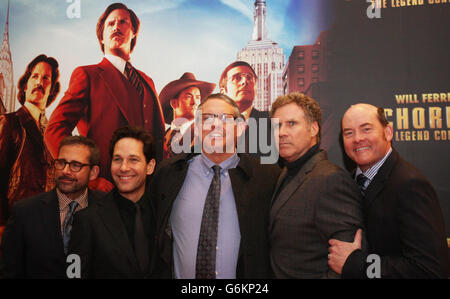 L'anchorman 2: La leggenda continua premiere - Dublino Foto Stock