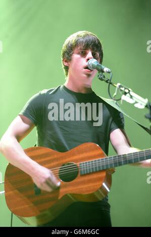 XFM Winter Wonderland - Manchester. Jake Bugg suona al Winter Wonderland 2013 della XFM, all'O2 Apollo Manchester. Foto Stock