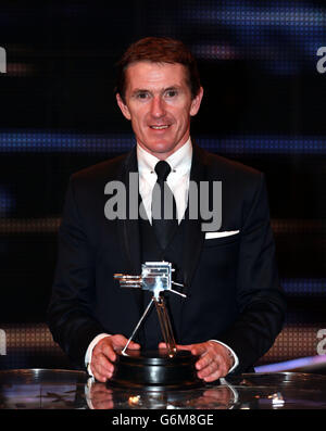Terzo posto BBC Sports Personality of the Year 2013, Tony McCoy durante i BBC Sports Personality of the Year Awards 2013 alla prima Direct Arena di Leeds. Foto Stock