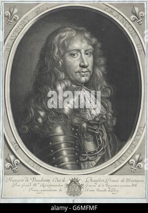 Vendôme, Duc de Beaufort, François de Foto Stock