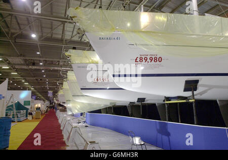Trasporto Boat Show Foto Stock