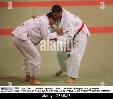 Olimpiadi di Atlanta 1996 - Uomini Judo  95 Kg Foto Stock