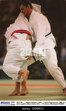 Olimpiadi di Atlanta 1996 - Uomini Judo +95 kg Foto Stock