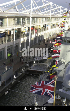 Schroders London International Boat Show Foto Stock