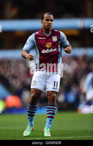 Calcio - Barclays Premier League - Aston Villa / Swansea City - Villa Park. Gabriel Agbonlahor, Aston Villa Foto Stock