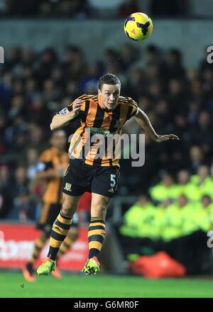 Calcio - Barclays Premier League - Swansea City / Hull City - Liberty Stadium. James Chester, Hull City Foto Stock