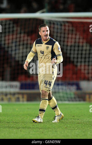 Calcio - Sky Bet Championship - Doncaster Rovers v Leeds United - Keepmoat Stadium. Ross McCormack, Leeds United. Foto Stock