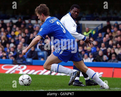 SOCCER Chelsea V Portsmouth Foto Stock