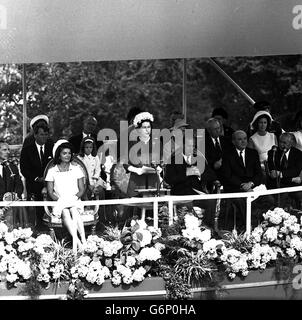 Politica - John F Kennedy British Memorial - Runnymede Foto Stock