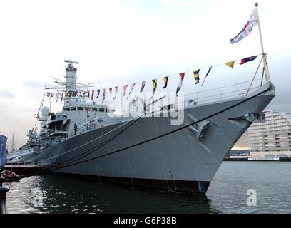 HMS Northumberland Foto Stock