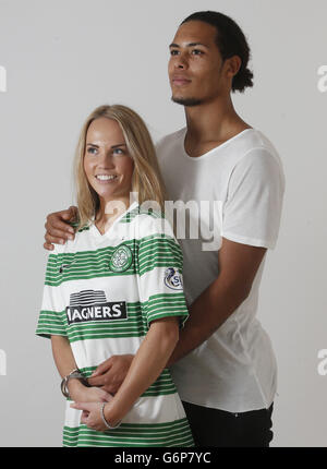 Calcio - Scottish Premiership - Virgilio van Dijk Photocall - Glasgow Foto Stock