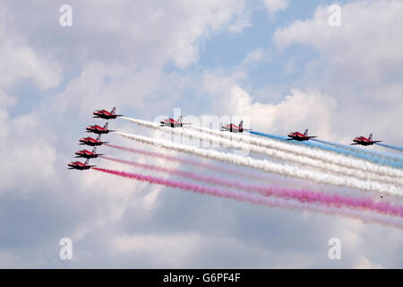 VOLKEL, Paesi Bassi - Jun 15 :Demo Team dimostrazione durante la Royal Dutch Air Force giorni Foto Stock