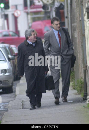 Ian Bailey arriva in tribunale Foto Stock